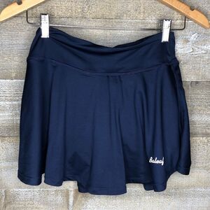 Baleaf navy pleated athletic workout tennis pickleball skort
